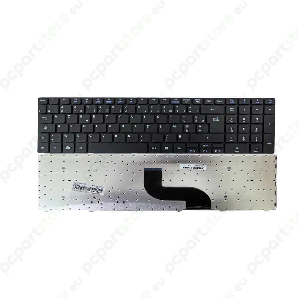 Clavier Azerty Français pour Acer Aspire 5738Z 5349-2418 5349-2472 5738Z-4574 5738Z-4853