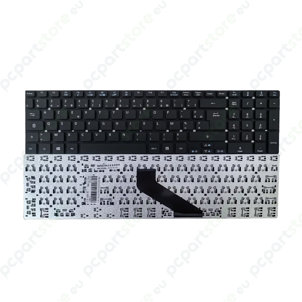 Clavier Azerty Français pour Acer Aspire V3-531G V3-731G V3-772G V3-572 V3-572G