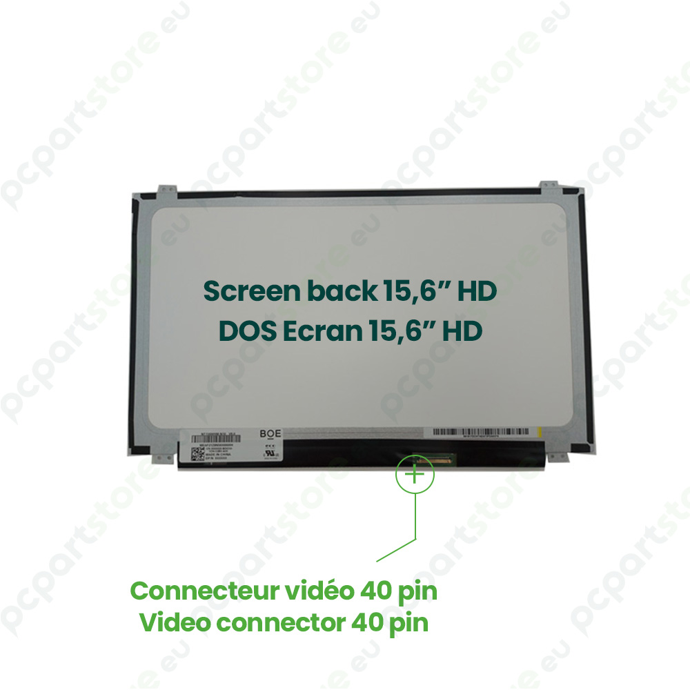 Dalle Ecran BOE NT156WHM-N10 15.6" LED pour ordinateur portable