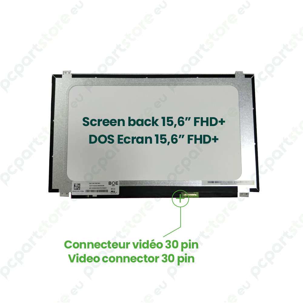 Dalle Ecran BOE NV156FHM-N42 15.6" IPS pour ordinateur portable